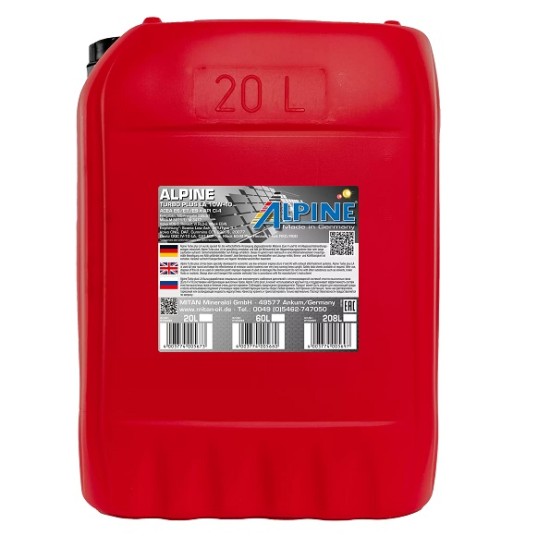 alpine 10w40 20l