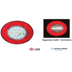 NEON ANGEL STOP İŞIĞI 4 FUNKSİYALI