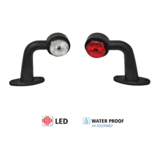 ƏYRİ BOYNUZ İŞIQ LEDLİ