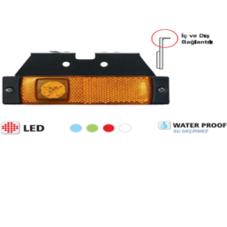 YENİ MODEL SİDE MARKER BRAKETLİ İŞIQ