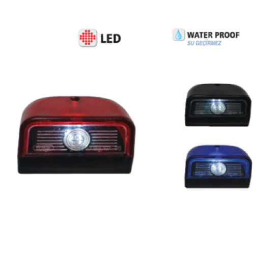 P100 NÖMRƏ İŞIĞI LEDLİ
